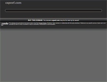 Tablet Screenshot of cspeef.com